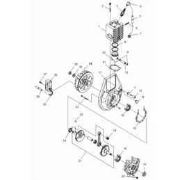 Wacker BS rammers, cartridge seal 5100025322