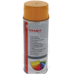 Yellow spray paint for Komatsu backhoe loaders 400ml