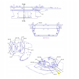 Swing rim cat mini excavator cva