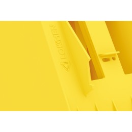 Wheel chock lokhen wheel lock truck handle