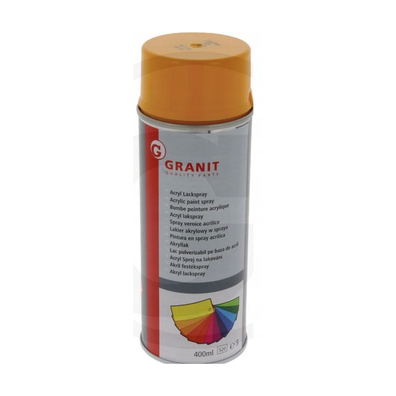 Yellow spray paint for JCB backhoe loaders 400ml