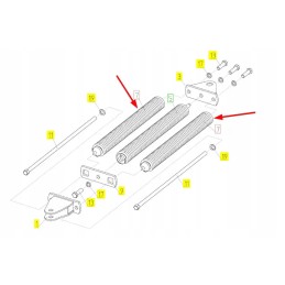 100094653 header spring block spring