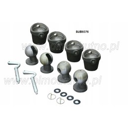 Tipping pin locking pin for balls diameter 75