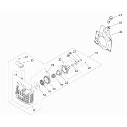 Wacker bts635 magnet wheel cover 0213785
