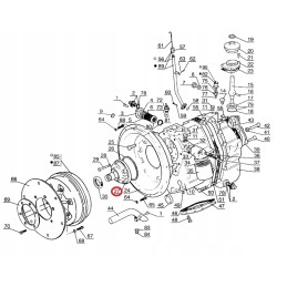 Manitou mlt mt gearbox pump 109989 561930 oem