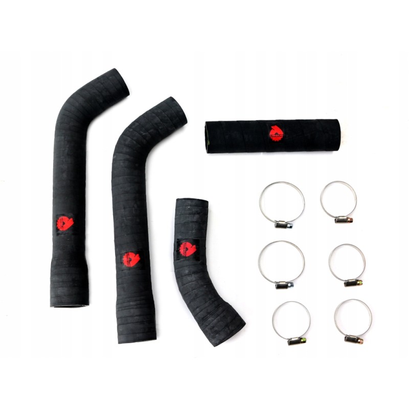 A set of radiator hoses for the C 385 old type