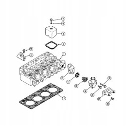 Head gasket case cummins j907054