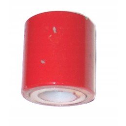 Tensioner roller with butterfly spreading bush