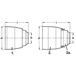 Walterscheid sc05 protective cap d 168 l 146