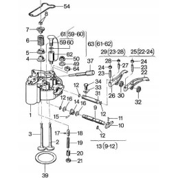 Hatz e75 e79 valve cover gasket 03174100