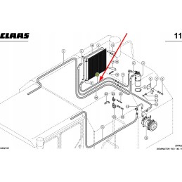 558339 0 air conditioning hose