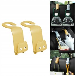 Hooks for headrests, car seats. Hooks