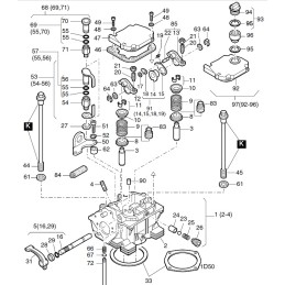 Hatz 1d41 1d50 head stud 174mm 04028500