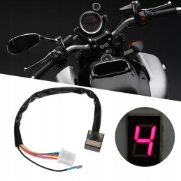 Universal motorcycle led digital gear indicator