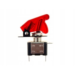 Orange illuminated top gun switch