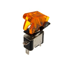 Orange illuminated top gun switch
