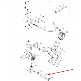 Te2s403010011bk hydraulic hose