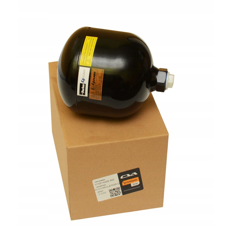 Hydraulic accumulator oem parker skid steer loader