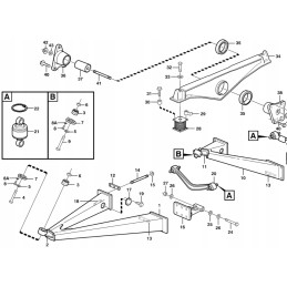 Suspension bush for Volvo dump truck