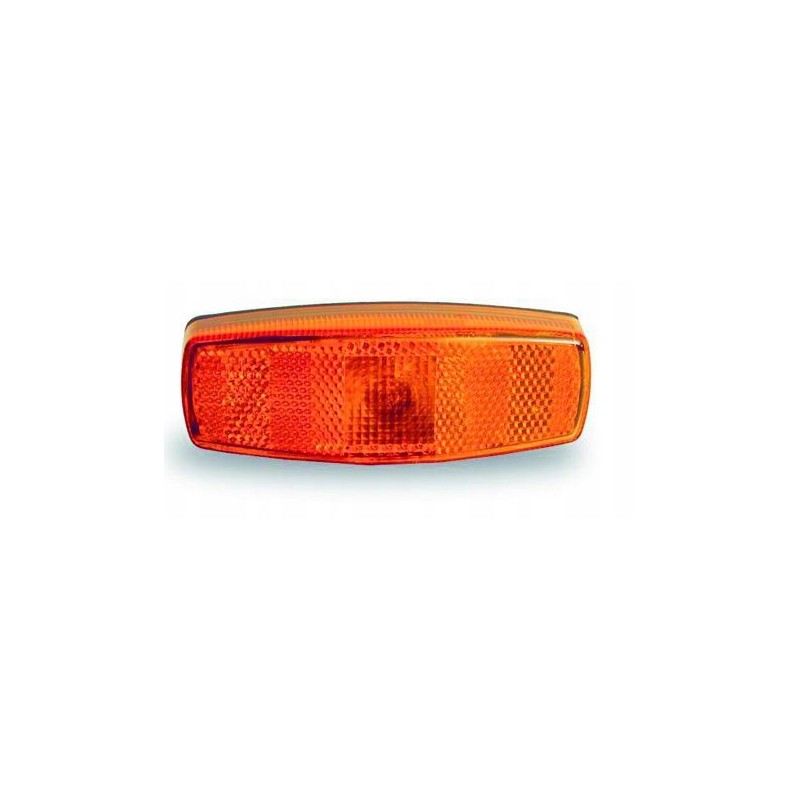 Orange hella marker lamp for trailers