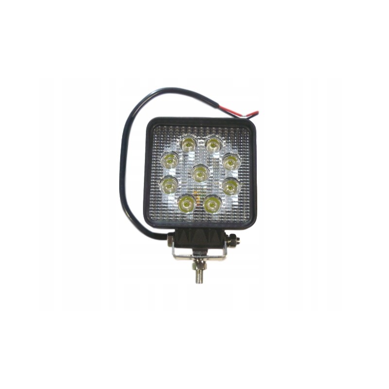 Work lamp 9 LED 12v 24v square halogen