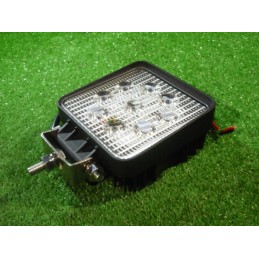 Work lamp 9 LED 12v 24v square halogen