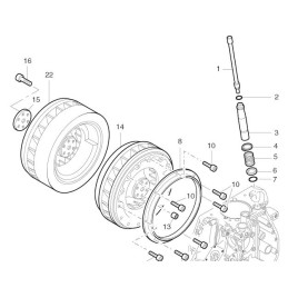 Hatz 1d41 1d81 pusher cover o ring 50330200