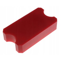 Support slide for long life backhoe loader 20 2 mm