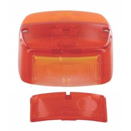 Rear lamp cover, square, left and right, hella, 9 pieces