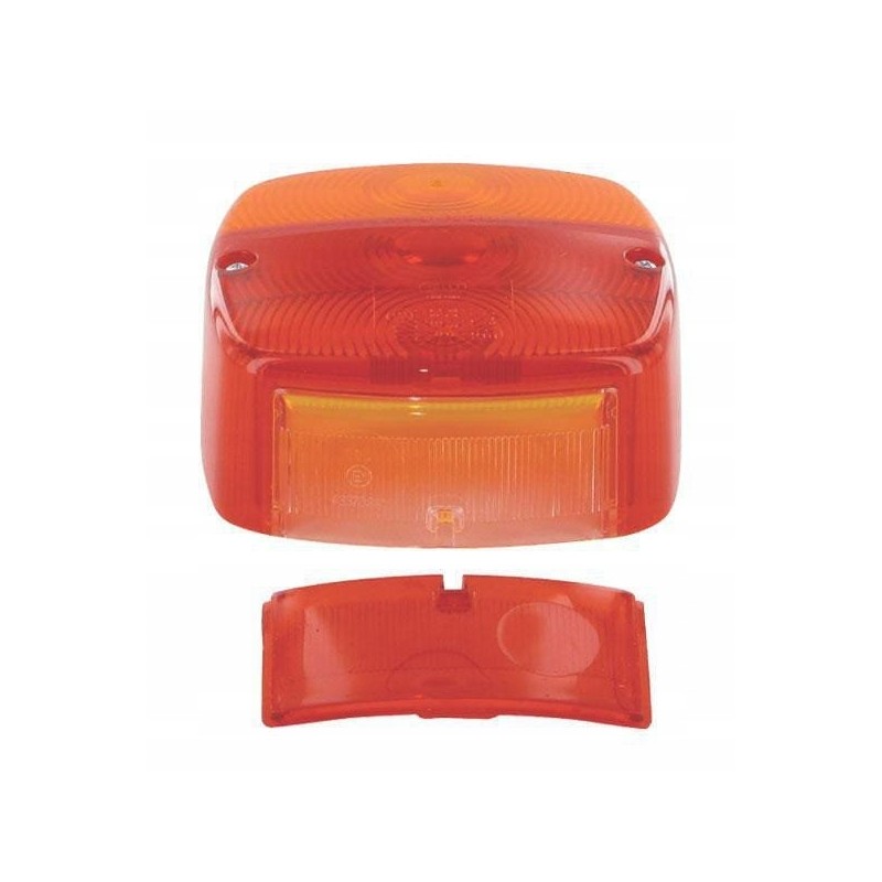 Rear lamp cover, square, left and right, hella, 9 pieces