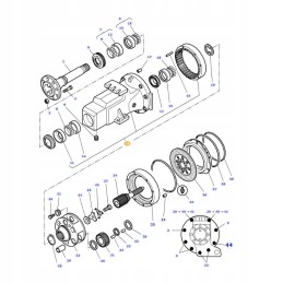 Rear axle bearing track mf 3010540x1 original