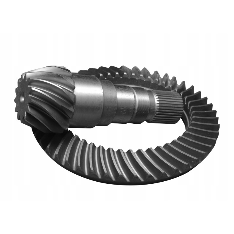 Plate and drive shaft of the Cat dump truck