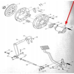 Ft200 21 103 clutch bearing seat