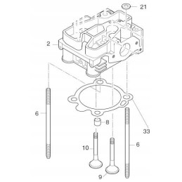 Hatz 1b20 head gasket 0 9 05060000