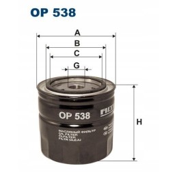 Filtron op 538 oil filter