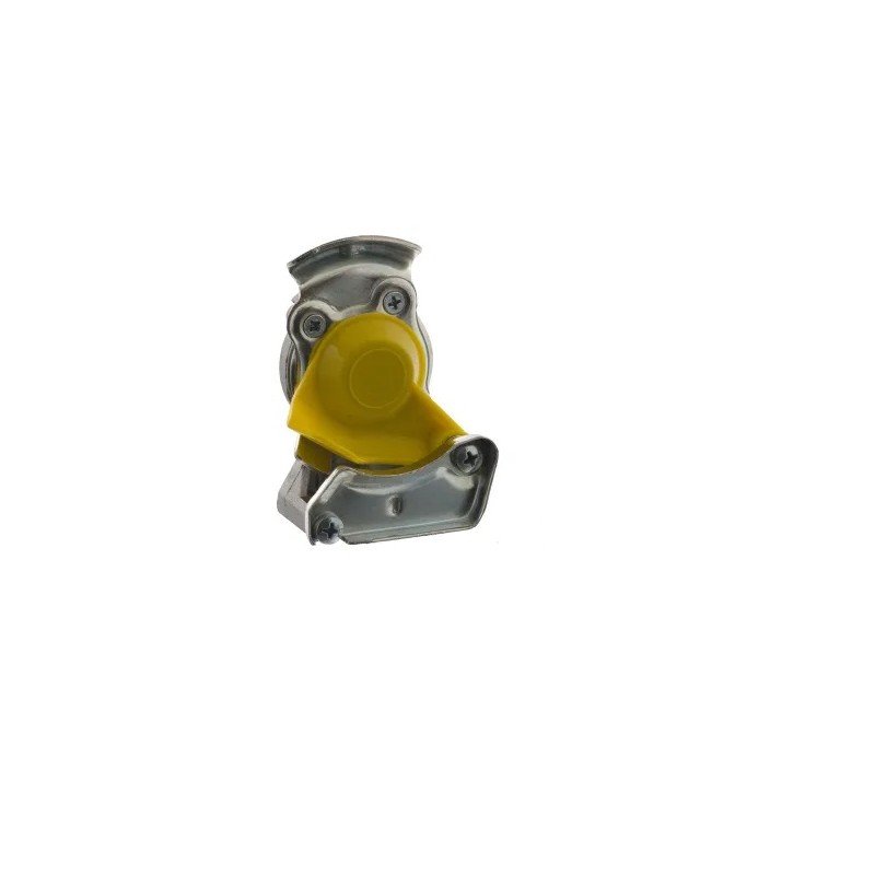 Open pneumatic connector m22x1 5 yellow