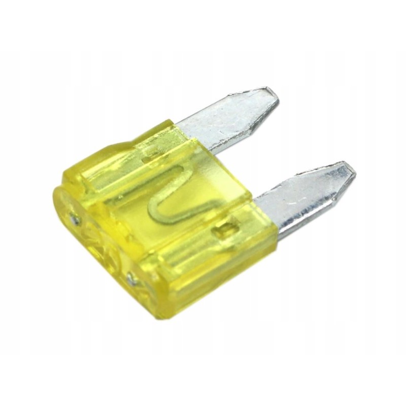 Mini plate fuse 20, pack of 10 pcs
