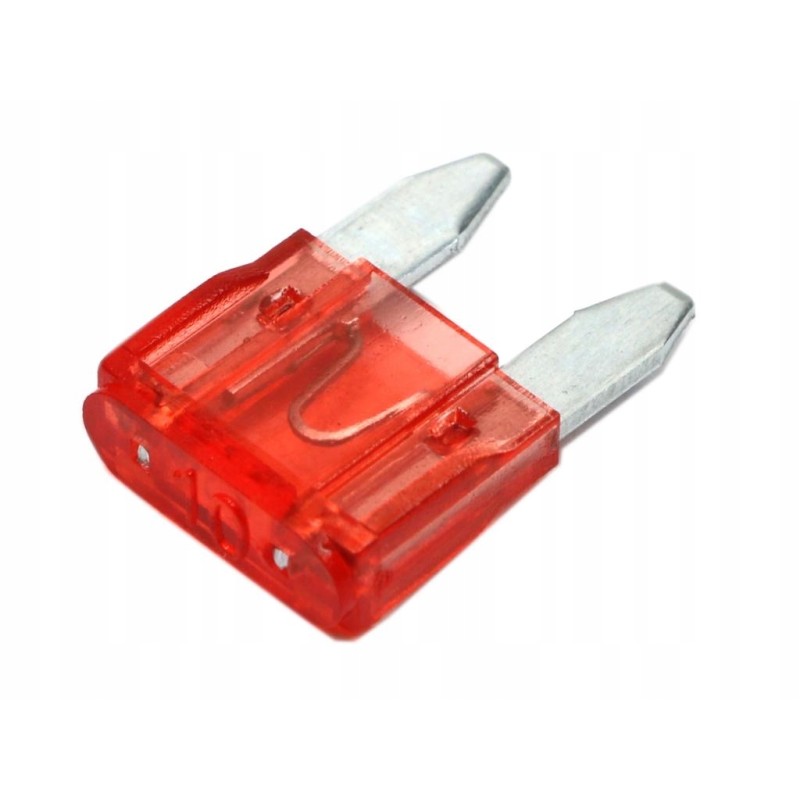 Mini plate fuse 10, pack of 10 pcs