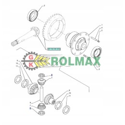 Washer 25 30x53 45x1 70 new holland 4991658