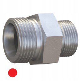 Hydraulic connector, straight connection 2x m20x1 5