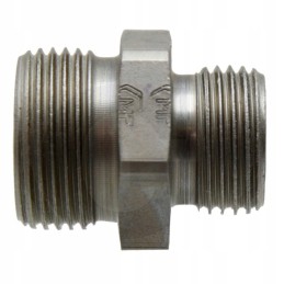 Hydraulic connector, straight connection 2x m20x1 5