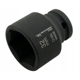 Hexagonal impact socket 1 2 32 mm crm