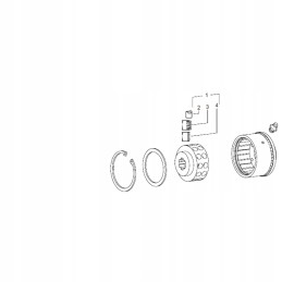 Pressure spring 043438 1043438 66 01 04