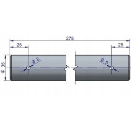 Hook bracket pin c 360