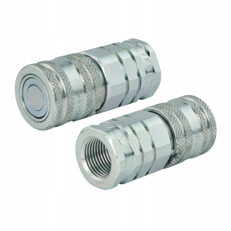 Quick disconnect dry connector, plug 1 2 3 8