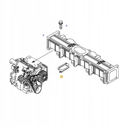Fendt intake manifold gasket f119200090010 replaces
