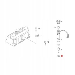 Injection washer fendt f824200710050 original