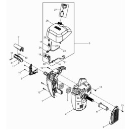 Wacker BH hammers throttle lever 0222523