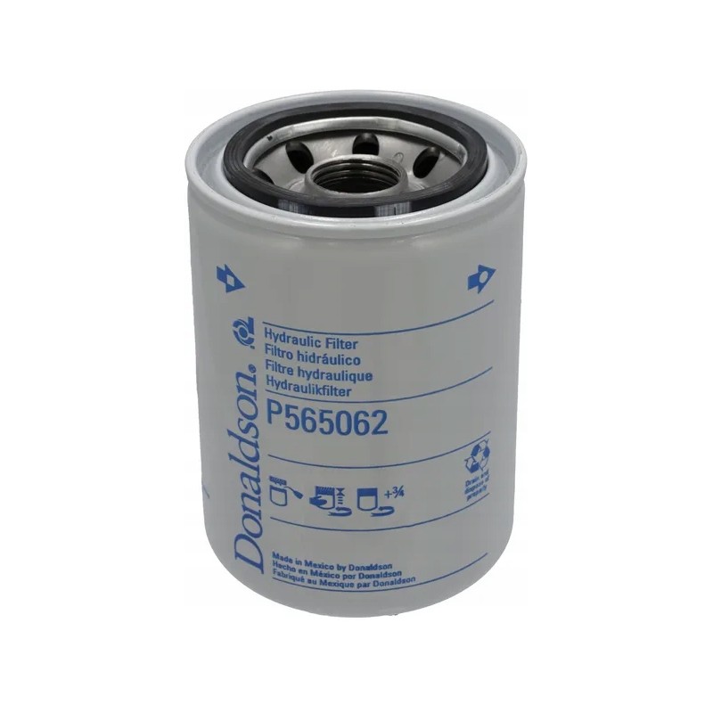 Screw-on hydraulic filter