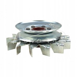 Alternator pulley c 330 with fan 50183